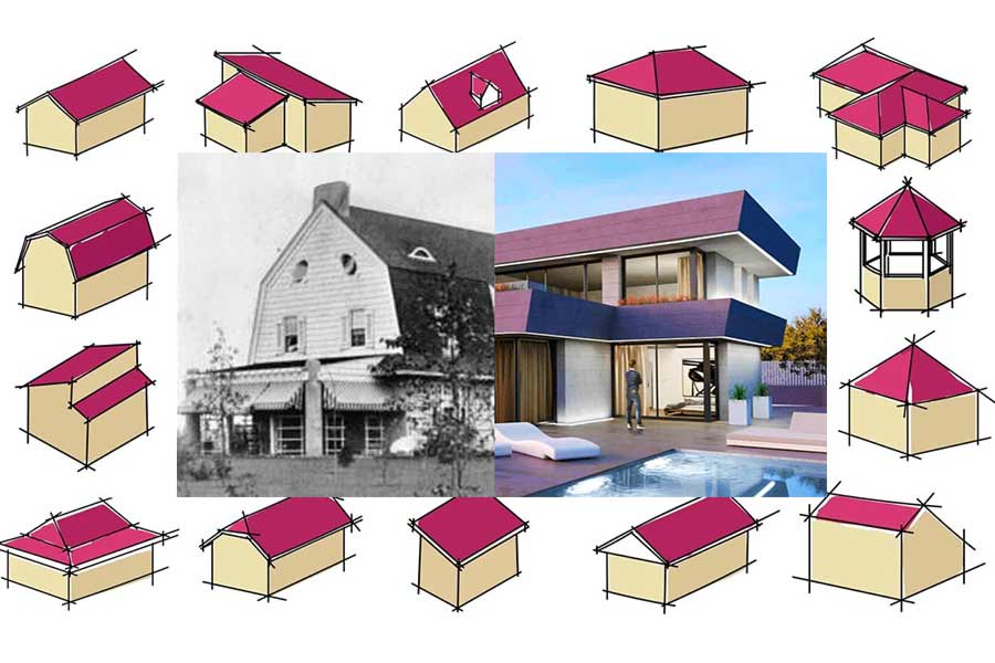 انواع مدلهای سقف در معماری